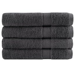 Gossi prosoape premium solund 4 buc. antracit 100x200cm 600gsm