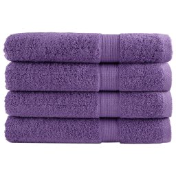 Gossi prosoape premium solund 4 buc. violet 100x200 cm 600 gsm