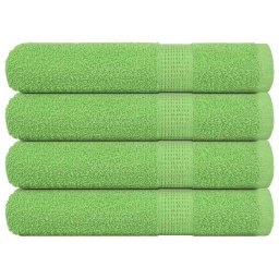 Gossi prosoape sauna 4 buc verde mar 80x200 cm 360 g/m2 100% bumbac