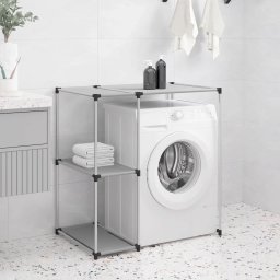 Gossi raft depozitare peste masina de spalat gri 87x55x90,5 cm fier