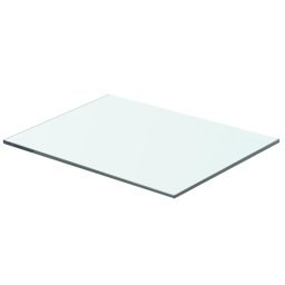 Gossi raft din sticla transparenta, 40 x 25 cm