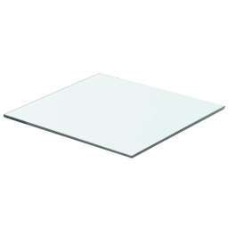 Gossi raft din sticla transparenta, 40 x 30 cm