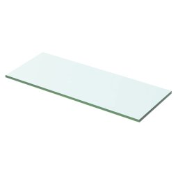 Gossi raft din sticla transparenta, 50 x 15 cm
