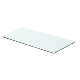 Gossi raft din sticla transparenta, 60 x 25 cm