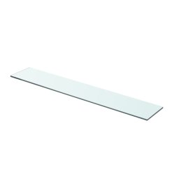 Gossi raft din sticla transparenta, 70 x 12 cm