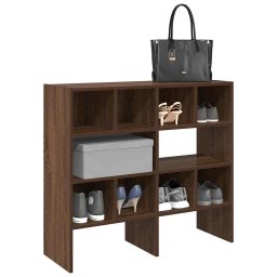 Gossi rafturi pantofi 2 buc stejar maro stivuibil 89,5x30x40 cm