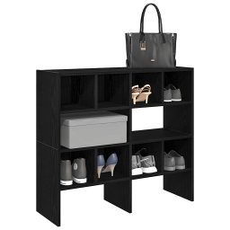 Gossi rafturi pantofi 2 buc stejar maro stivuibil 89,5x30x40 cm