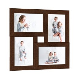Gossi rama foto colaj, maro inchis, 4x (13x18 cm) foto, mdf