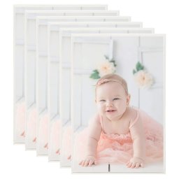 Gossi rame foto colaj pentru perete/masa 5 buc. argintiu 70x90 cm mdf