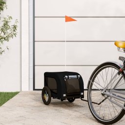 Gossi remorca bicicleta animale companie, negru, textil oxford/fier