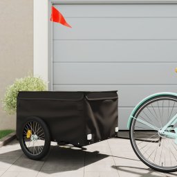 Gossi remorca pentru biciclete, negru, 45 kg, fier