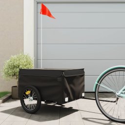 Gossi remorca pentru biciclete, negru, 45 kg, fier