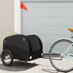 Gossi remorca pentru biciclete, negru, 45 kg, fier