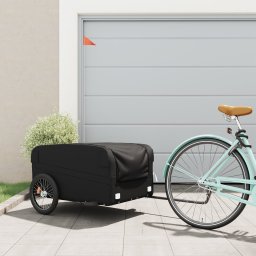 Gossi remorca pentru biciclete, negru, 45 kg, fier