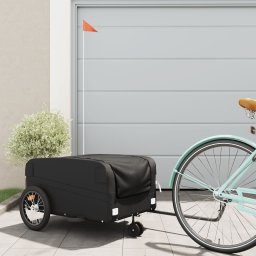 Gossi remorca pentru biciclete, negru, 45 kg, fier