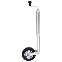 Gossi roata jockey pentru remorca, 48 mm, otel galvanizat