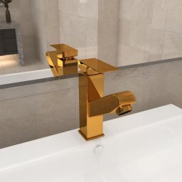Gossi robinet chiuveta de baie retractabil, auriu, 157x172 mm