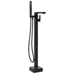 Gossi robinet de cada independent, negru, 90 cm, otel inoxidabil
