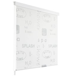 Gossi roleta perdea de dus 100x240 cm imprimeu splash