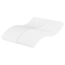 Gossi saltea din spuma, alb, 120x210 cm, duritate h2 h3