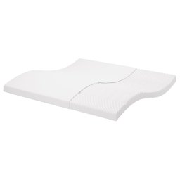 Gossi saltea din spuma, alb, 200x200 cm, 7 zone, duritate 20 ild