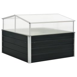 Gossi sera, antracit, 100x100x77 cm, otel galvanizat