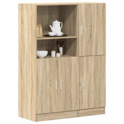 Gossi set dulapuri de bucatarie 2 piese stejar sonoma, lemn prelucrat