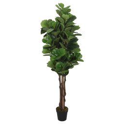 Gossi smochin artificial cu frunze 134 de frunze 120 cm verde