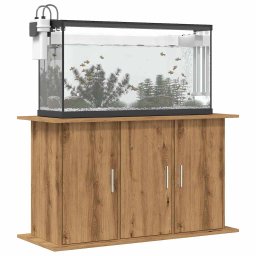 Gossi suport acvariu, stejar artizanal, 101x41x58 cm, lemn prelucrat
