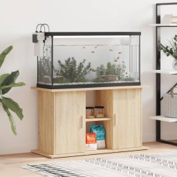 Gossi suport acvariu, stejar sonoma, 101x41x58 cm, lemn prelucrat