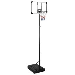 Gossi suport cos de baschet, transparent, 280-350 cm, policarbonat