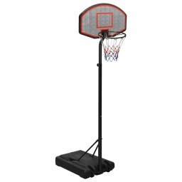 Gossi suport cu cos de baschet, negru, 237-307 cm, polietilena
