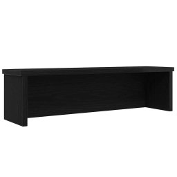 Gossi suport de bucatarie stivuibil negru 50x15x16 cm lemn prelucrat