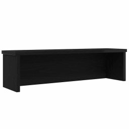 Gossi suport de bucatarie stivuibil negru 60x15x16 cm lemn prelucrat