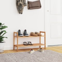 Gossi suport de pantofi, 69x27x41 cm, lemn masiv de nuc