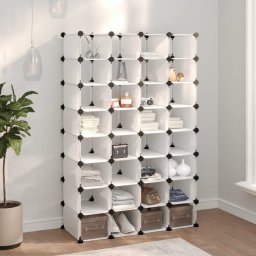 Gossi suport de pantofi, transparent, 93x36,5x140 cm, pp