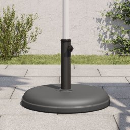 Gossi suport umbrela pentru stalpi Ø32/35/38 mm, 15 kg, rotund
