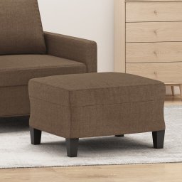 Gossi taburet, maro, 60x50x41 cm, material textil