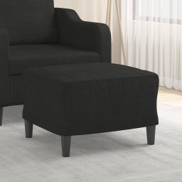 Gossi taburet, negru, 60x50x41 cm, material textil