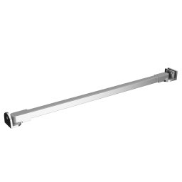 Gossi tija de sustinere pentru baie, 47,5 cm, otel inoxidabil