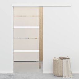 Gossi usa glisanta, argintiu, 76 x 205 cm, sticla esg si aluminiu