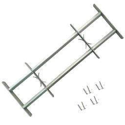 Grilaj de siguranta pentru ferestre cu 2 bare transversale 1000-1500mm