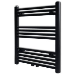 Radiator port-prosop incalzire centrala baie drept negru 600 x 764 mm