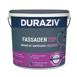 Grund De Amorsare Siliconica Pentru Vopsele Si Tencuieli Decorative, Duraziv Fassaden Top, 4.16Kg / Palet 96 Bucati