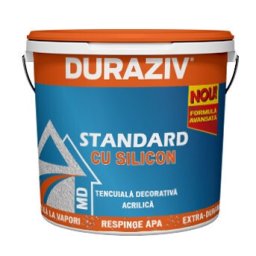 Tencuiala Decorativa Granulata Md (Bob De Orez),Duraziv Standard Cu Silicon Md, 25Kg / Palet 16 Bucati