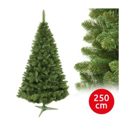 Brad de Crăciun 250 cm, din brad
