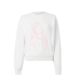 ONLY Futer Onlodessa L/S O-Neck Box Ub 15353259 11-4201 TCX cloud dancer