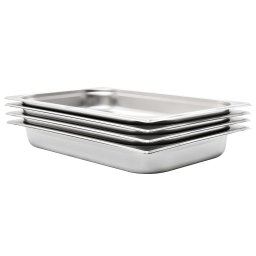Recipiente Gastronorm 4 buc. GN 1/1 65 mm otel inoxidabil GartenMobel Dekor