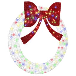 Coroana cu lumini cu banda LED Multicolour 120 cm Acril GartenMobel Dekor