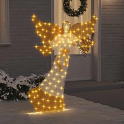 Colt luminat Alb cald 116 x 29 x 158.5 cm Poliester GartenMobel Dekor